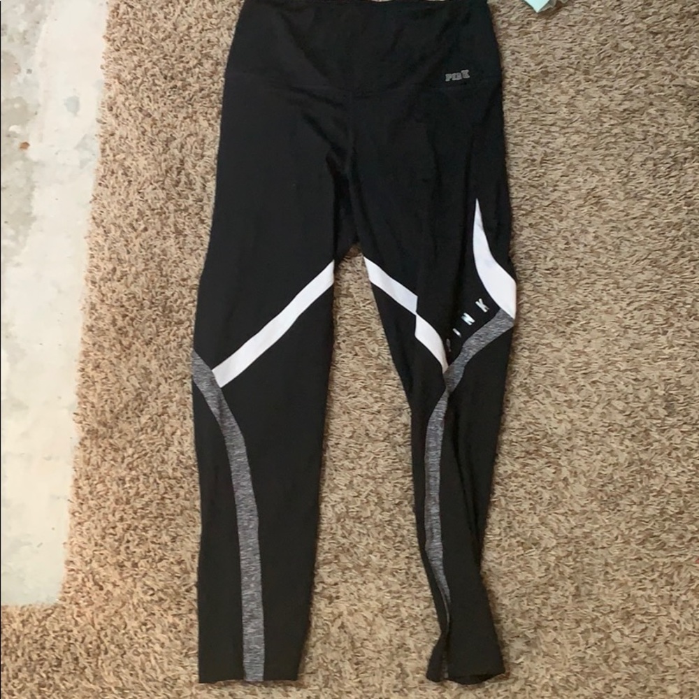 Pink workout leggings